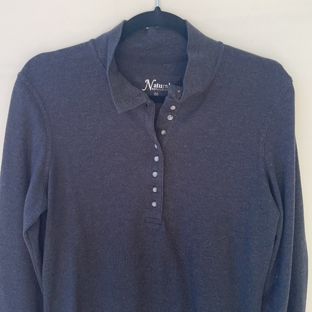 Natural Reflections Navy Pullover - image 2